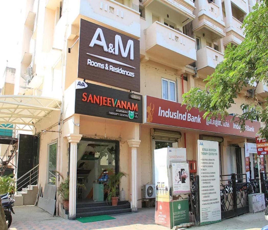 A And M Rooms And Residences Madrás Exterior foto